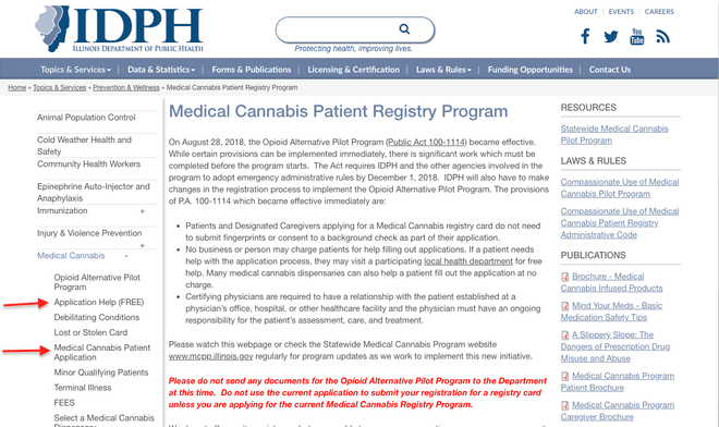 how to get medical marijuana in illinois